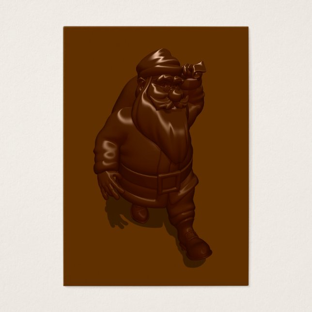 Chocolate Santa Claus (Frente)