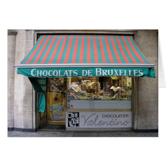 Chocolatier, Bruselas, Bélgica (Anverso (Horizontal))