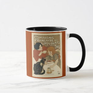 Chocolats y taza de café de los thes del DES