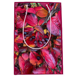 Chokecherries de otoño - Bolsa de regalo media