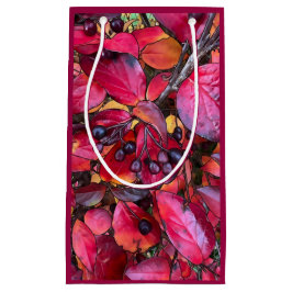 Chokecherries de otoño - Bolsa de regalo pequeña