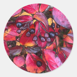 Chokecherries de otoño - Pegatinas de sobres