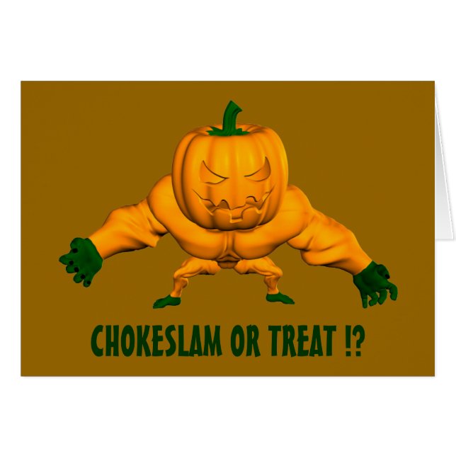 ¿Chokeslam O Treat? (Anverso (Horizontal))