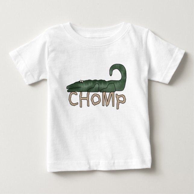 Chomp las camisetas y los regalos del cocodrilo (Anverso)