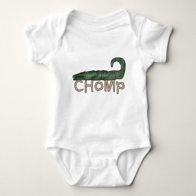 Chomp las camisetas y los regalos del cocodrilo (Anverso)