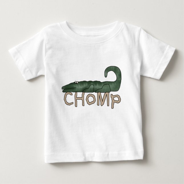Chomp las camisetas y los regalos del cocodrilo (Anverso)