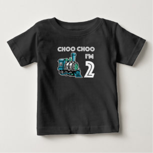 Choo Choo Tengo 2 camisetas de Guay Train para niñ