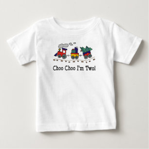Choo Choo Tengo 2 camisetas de tren
