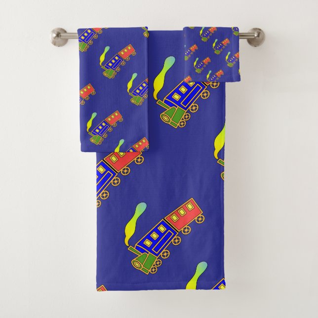 Choo Choo Train Kids Blue (In situ)