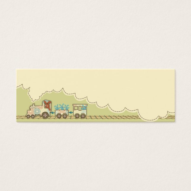 Choo Choo Train Skinny Gift Etiqueta 2 (Frente)