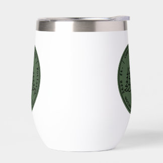 Choque en el campamento - Logo del sello - Tumbler