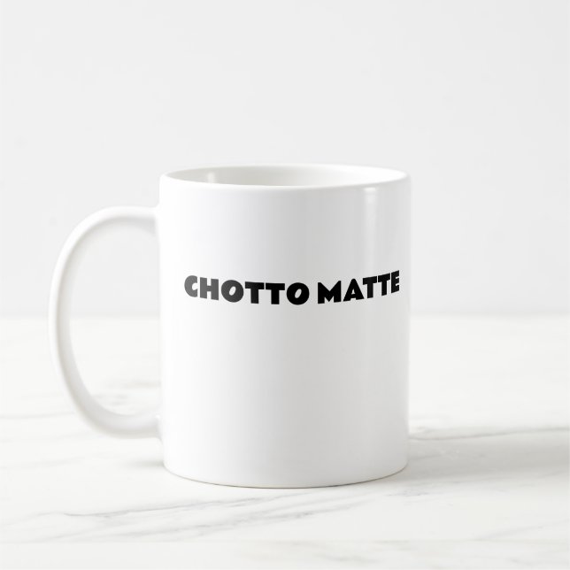 CHOTTO MATTE taza de café (Izquierda)