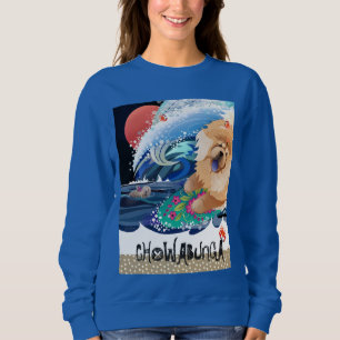 CHOWABUNGA - Chow - mejor sobre camisetas oscuros