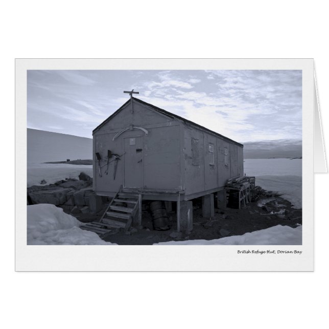 Choza británica del refugio, bahía de Dorian (Anverso (Horizontal))