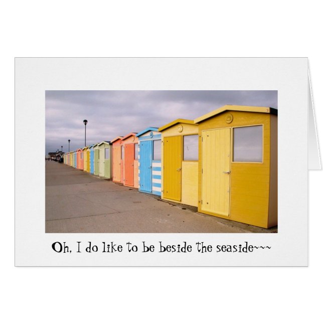 Chozas de la playa (Anverso (Horizontal))
