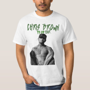 Chris 111 Tour 2024 camiseta Brown 2024