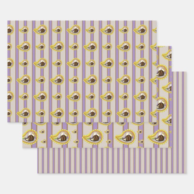 Chrissy el conjunto de papel de envolvimiento de e (Set)