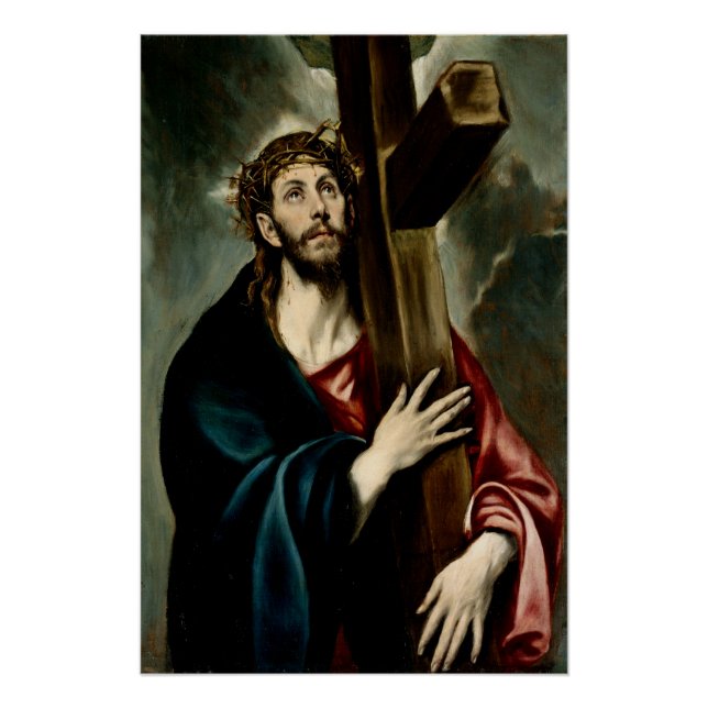 Christ Carrying the Cross (Light 1) Poster (Anverso)