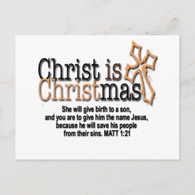 CHRIST ES NAVIDAD (Anverso)