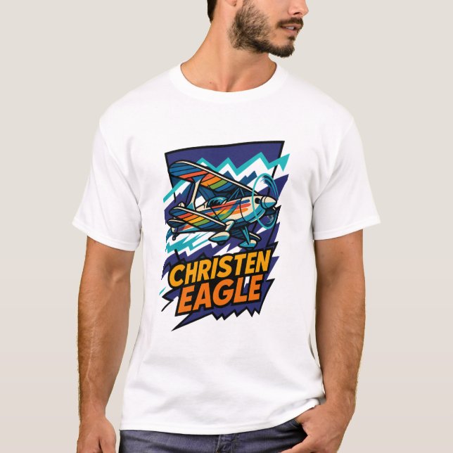Christen Eagle II G-KLAW camiseta masculina (Anverso)