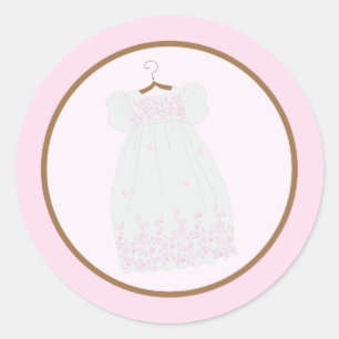 Christening Gown Pegatinas