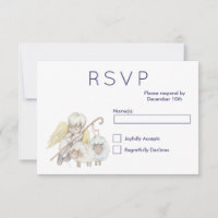 Christian Angel Shepherd con oveja RSVP