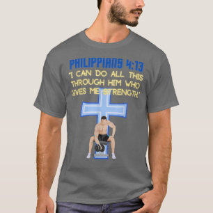Christian Bible Verse Workout Gym Gear Eercise Top