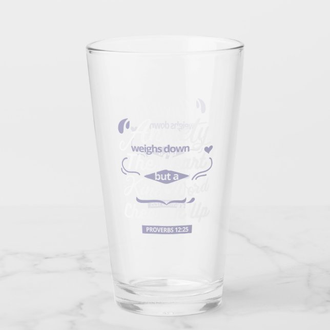 Christian Encouragement Quote – Anxiety & Kindness (Anverso)