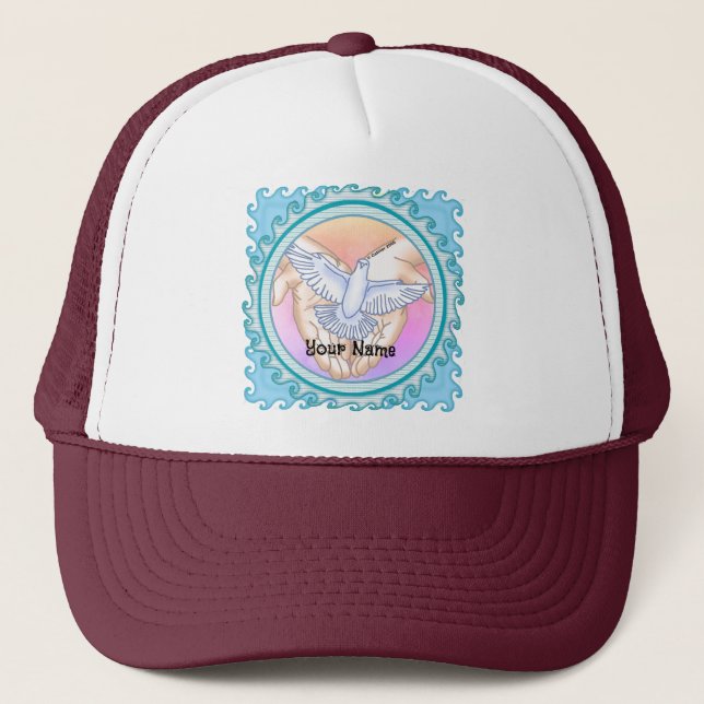 Christian Hands Dove gorra (Anverso)