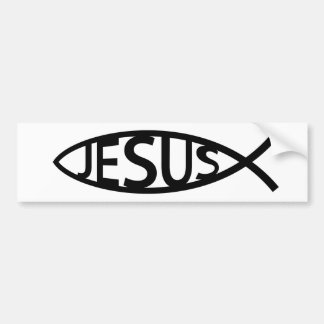 CHRISTIAN JESUS FISH PEGATINA