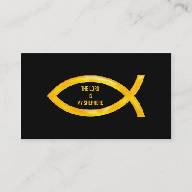 Christian - Tarjeta de visita (Anverso)