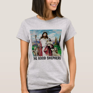 CHRISTIAN TEES JESÚS LA BUENA CAMISETA DE SHEPHERD