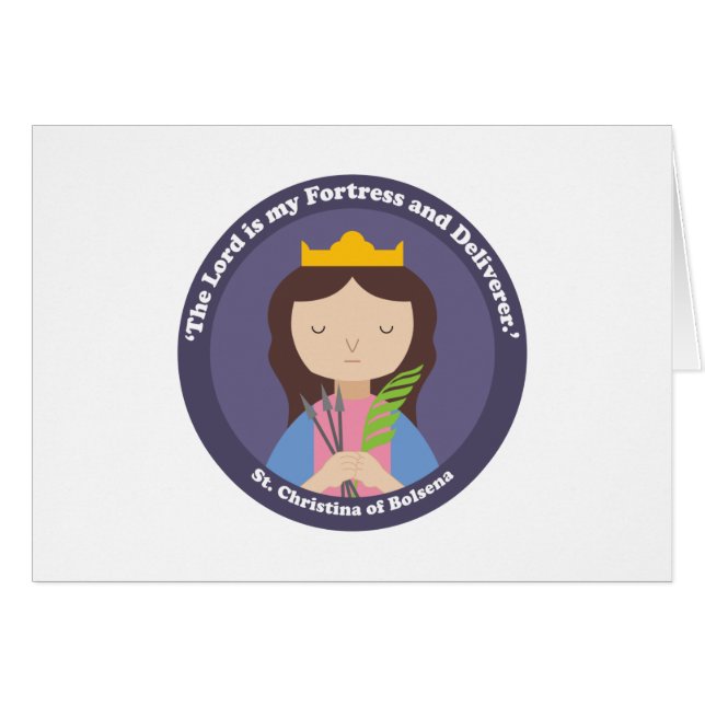 Christina de Bolsena (Anverso (Horizontal))