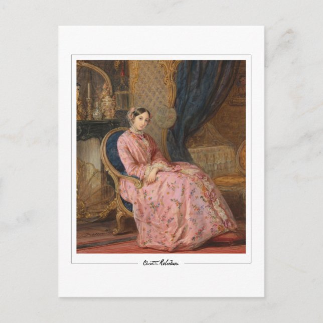 Christina Robertson #5 - Tarjeta postal de arte fi (Anverso)