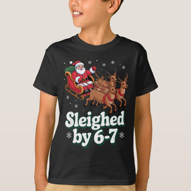 Christmas 67 Funny Xmas Six Seven Ugly Sweater 6-7 (Anverso)