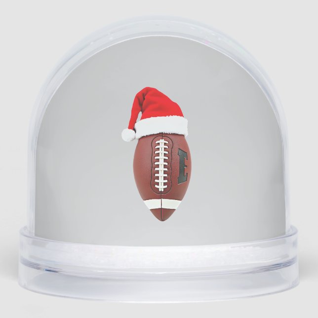 Christmas American Football Ball Santa Hat (3) (Anverso)