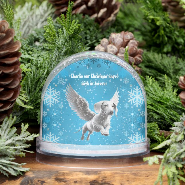 Christmas Angel Dachshund (Invierno)