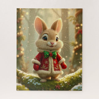 Christmas Bunny Puzzle