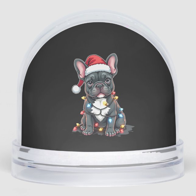 Christmas Dog French Bulldog Xmas Frenchie 3 (Anverso)