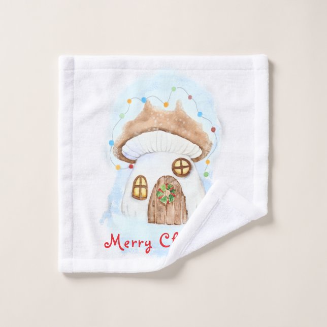 Christmas fairy house (Toallita)