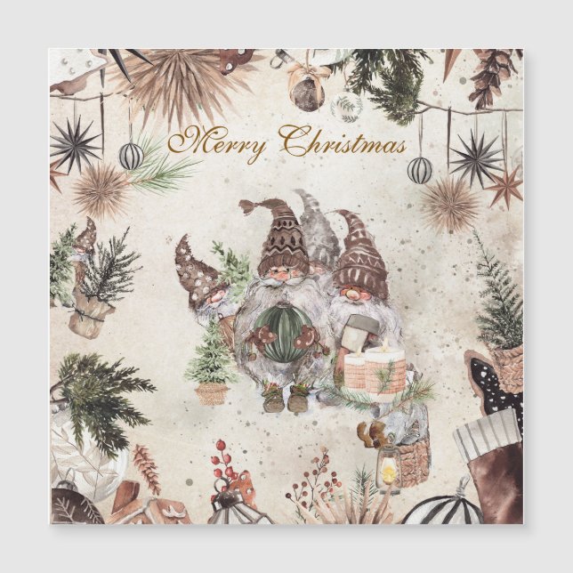 Christmas gnomes (Anverso)