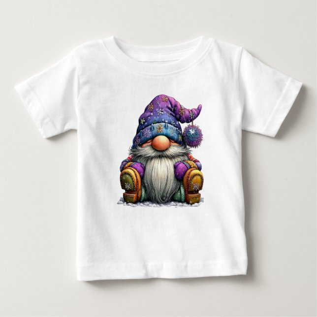Christmas Gronme Jersey T-Shirt for Children (Anverso)