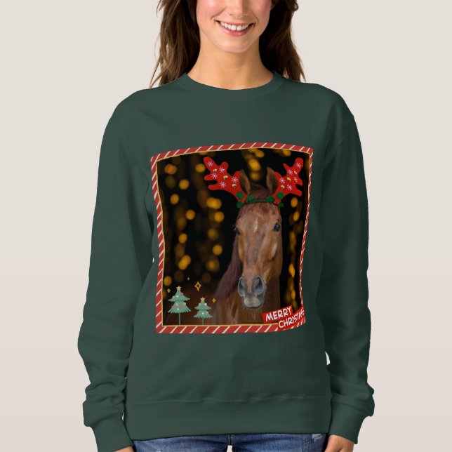 christmas horsie sweater (Anverso)