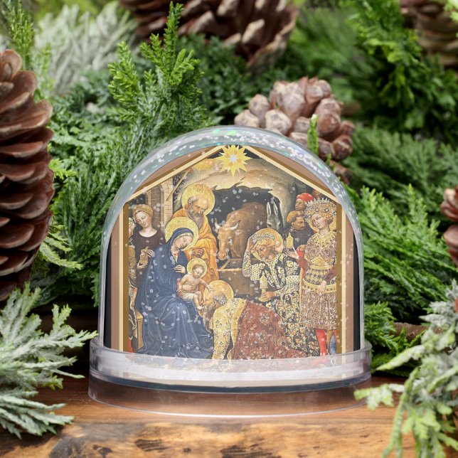 Christmas Nativity Snow Globe (Invierno)