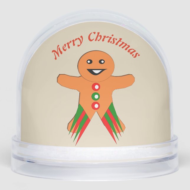 Christmas Party Gingerbread Man Custom (Anverso)