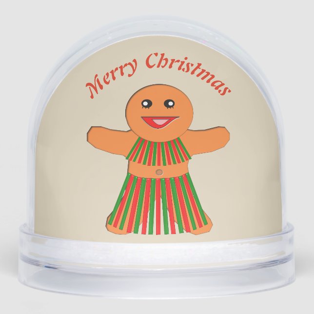 Christmas Party Gingerbread Woman Custom (Anverso)