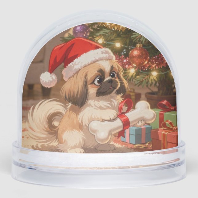  Christmas Pekingese, Author Natasha Us   (Anverso)