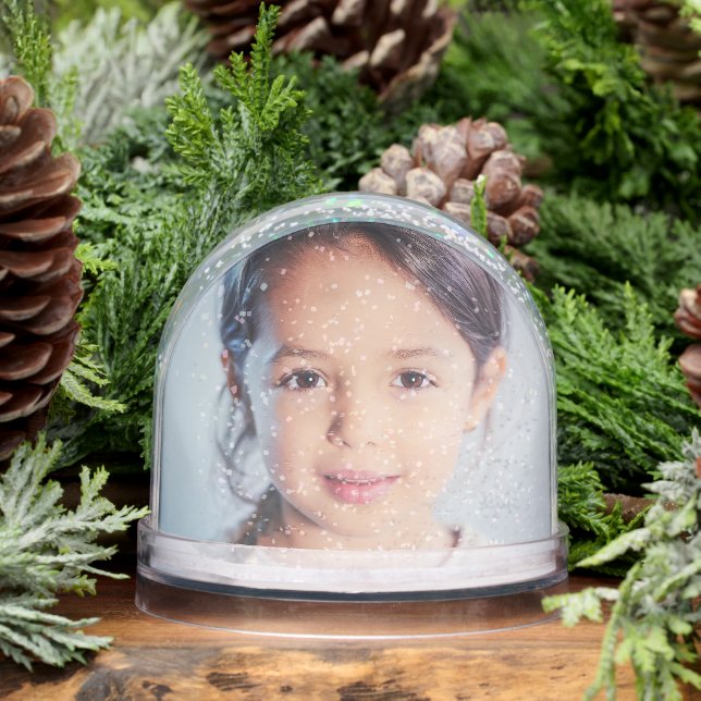 CHRISTMAS PHOTO CUSTOM SNOW GLOBE (Invierno)