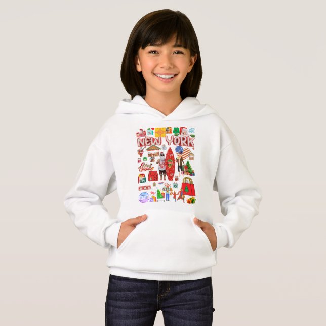 Christmas Shopping Hoodie (Anverso completo)