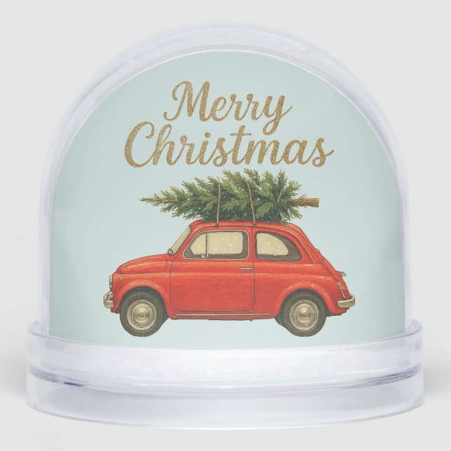 Christmas Snow Globe. (Anverso)